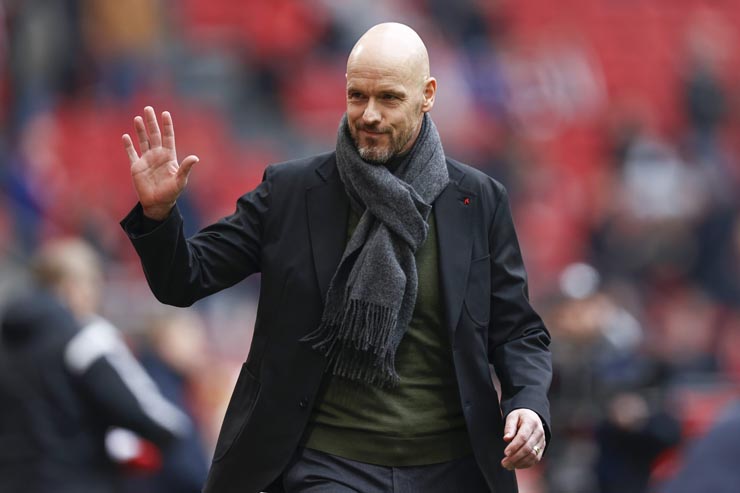 HLV Ten Hag đang hướng đến chức vô địch cùng Ajax