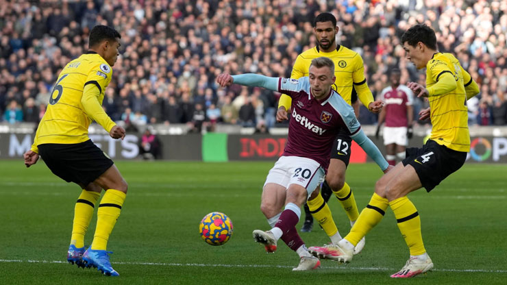 Sau thất bại 2-4 trước Arsenal, Chelsea quyết tâm phục hận West Ham, đối thủ từng thắng ngược họ 3-2 ở lượt đi