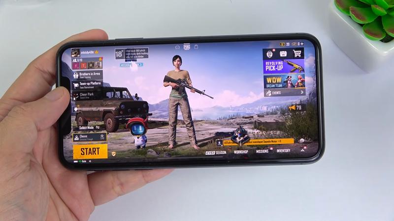 iPhone 11 Pro Max chơi tốt game PUBG mobile ở mức setting high