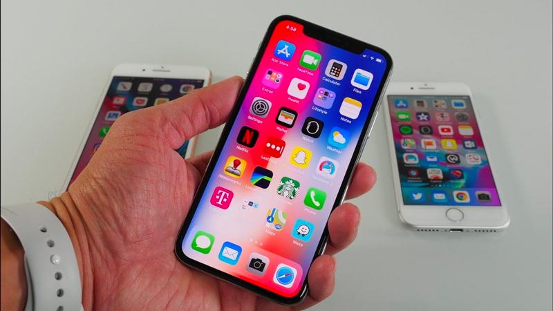 Iphone X có thiết kế hoàn toàn mới so với những mẫu máy thế hệ trước