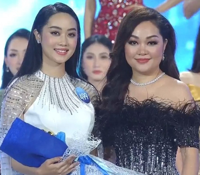 Vũ Như Quỳnh (499) giành giải "Người đẹp được yêu thích nhất" vòng chung khảo Miss World Vietnam 2022.
