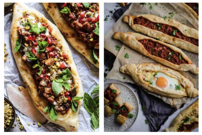 Bánh Pide vẻ ngoài khá giống bánh mì Việt Nam