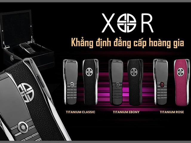 XOR Titanium Classic – Chiếc điện thoại xa xỉ mang dấu ấn cổ điển của giới quý tộc Anh