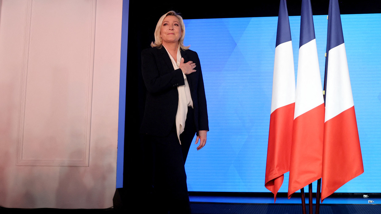 Bà Le Pen thừa nhận thất bại trong cuộc bầu cử Tổng thống Pháp năm 2022.