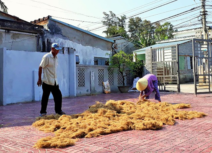 Nhưng thực chất, mấy năm gần đây, rong câu đang hút khách mua và mang về thu nhập cao cho người trồng.
