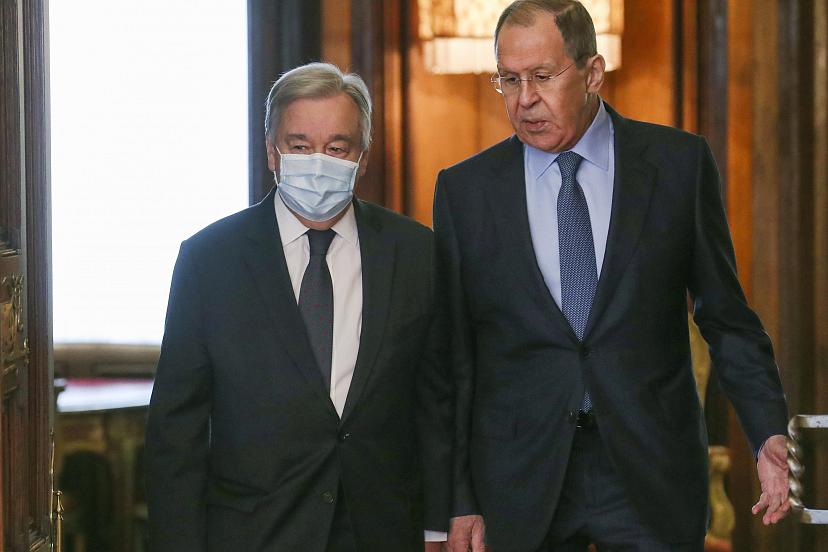 Ông Guterres mong muốn Nga và Ukraine nhanh chóng chấm dứt xung đột (ảnh: Reuters)