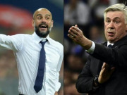 Bóng đá - Man City đại chiến Real: Guardiola e dè Benzema, Ancelotti tự tin lộ bài