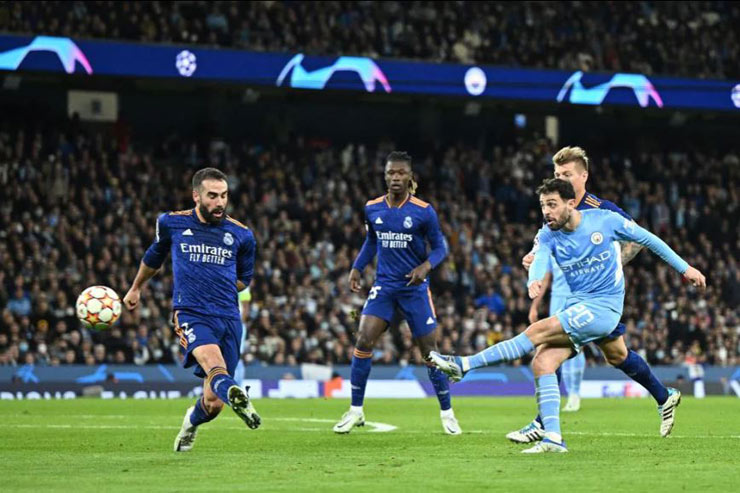 Man City thắng Real Madrid 4-3 kịch tính ở sân nhà Etihad