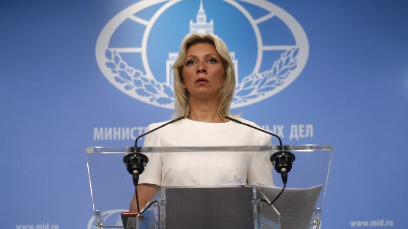 Phát ngôn viên Bộ Ngoại giao Nga, Maria Zakharova.