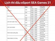 Công nghệ thông tin - SEA Games 31: Thực hư lịch thi đấu eSport đang lan truyền trên mạng?