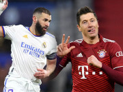 Bóng đá - Đua Giày vàng châu Âu: &quot;Máy dội bom&quot; Benzema mơ gieo sầu Lewandowski lần 2