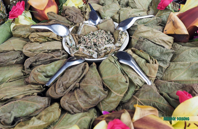 Bánh nếp nhân trứng kiến của người Tày ở Tuyên Quang - 10