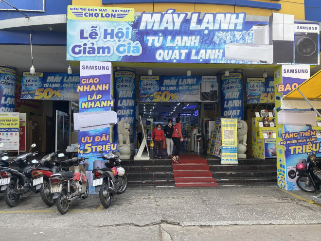 Điện máy Chợ Lớn giảm giá đến 50%