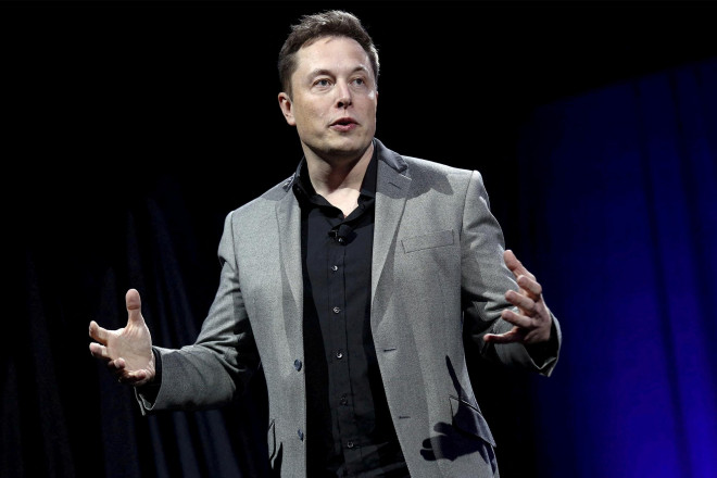 Tỉ phú Elon Musk, nhà sáng lập Công ty Tesla, hiện là người giàu nhất hành tinh. Ảnh: Reuters