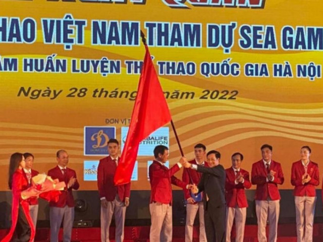 Đoàn Thể thao Việt Nam xuất quân, quyết giành ngôi đầu SEA Games 31