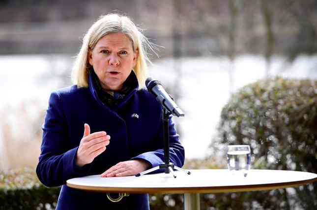 Thủ tướng Magdalena Andersson. (Ảnh: Reuters)