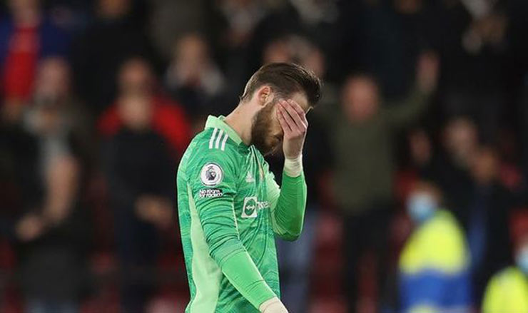 De Gea cảm thấy xấu hổ vì nhiều lần phải cứu thua cho "Quỷ đỏ"