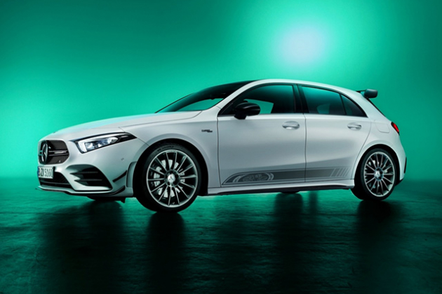 Bộ đôi Mercedes-AMG A 35 và CLA 35 bản kỷ niệm 55 năm trình làng