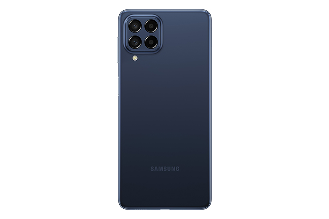 Galaxy M53 5G màu xanh đen.