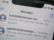 Công nghệ thông tin - Người dùng iPhone &quot;than trời&quot; vì tin nhắn spam qua iMessage