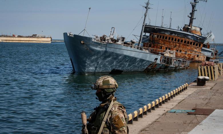 Quân đội Nga và phe ly khai Ukraine hiện kiểm soát gần như hoàn toàn thành phố Mariupol (ảnh: CNN)