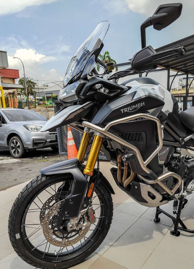 Mãnh hổ 2022 Triumph Tiger 1200 Rally Explorer hầm hố, giá hơn 683 triệu đồng - 6