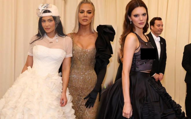 Chị em nhà Kardashian diện trang phục theo phong cách khác nhau.&nbsp;