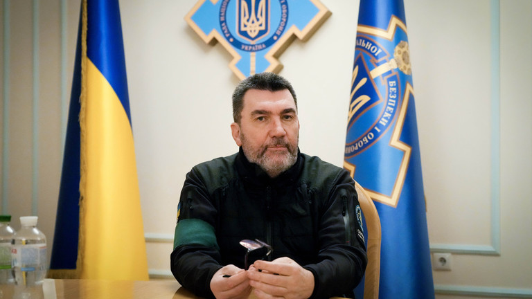 Alexey Danilov – Thư ký Hội đồng an ninh Ukraine (ảnh: RT)
