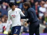 Bóng đá - Son Heung Min thăng hoa tột đỉnh, Conte tin sẽ sớm đạt đẳng cấp của Salah