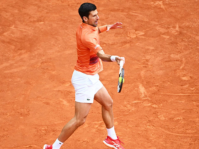 Video tennis Djokovic - Monfils: 2 set chóng vánh, kịch bản quen thuộc (Vòng 2 Madrid Open)