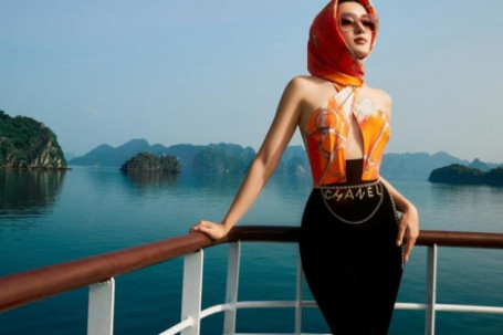 “Đệ nhất mỹ nhân Việt" hoá quý cô Châu Âu trên du thuyền 5 sao