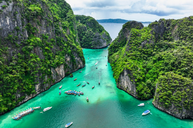 Lối vào Pi Leh Lagoon.