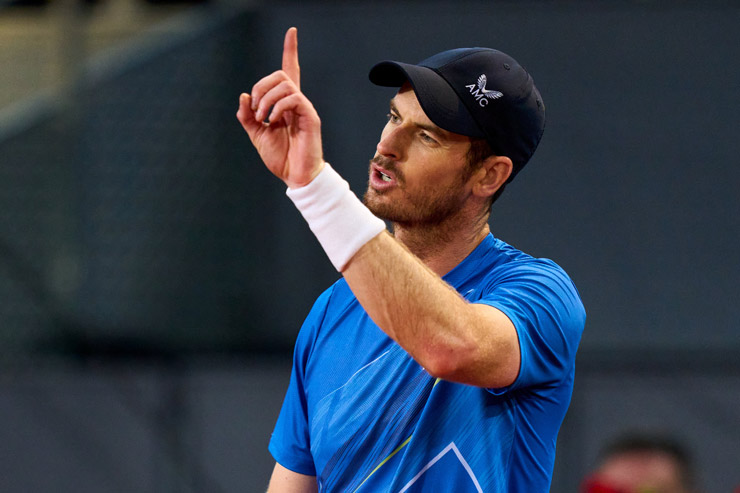 Murray bất ngờ xin rút lui khỏi Madrid Open