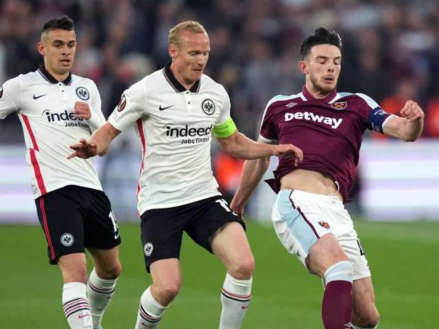 Kết quả bóng đá West Ham - Frankfurt: 49 giây choáng váng, lợi thế cực lớn (Europa League)