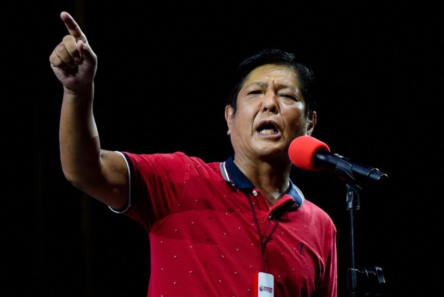 Ứng viên tổng thống Philippines Ferdinand Marcos Jr. (Ảnh: Reuters)