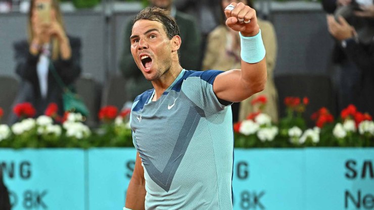 Nadal có pha bóng như làm "ảo thuật" ở Madrid Open 2022