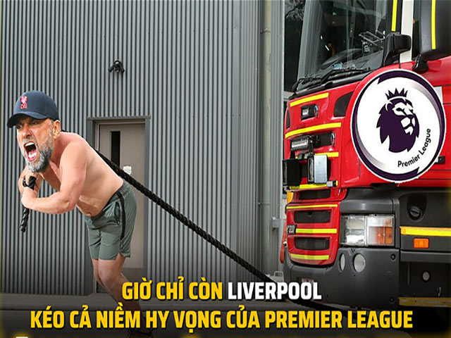 Ảnh chế: Liverpool ”gánh còng lưng” Ngoại hạng Anh ở đấu trường châu lục