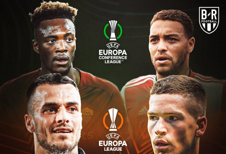 AS Roma -&nbsp;Feyenoord,&nbsp;Frankfurt - Rangers tạo nên hai cặp chung kết&nbsp;Europa Conference League và&nbsp;Europa League