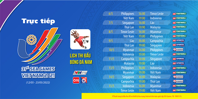 U23 Việt Nam nối tiếp giấc mơ Vàng, SEA GAMES 31 trọn vẹn trên VTVcab - 1