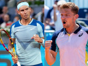 Thể thao - Video tennis Nadal - Goffin: Tie-break &quot;thót tim&quot;, kịch tính hơn 3 tiếng (Vòng 3 Madrid Open)