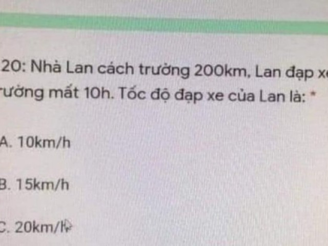 Đề thi ”Lan đột biến” khiến Gen Z cạn lời: Đáp án thì đúng nhưng logic nó lạ lắm!