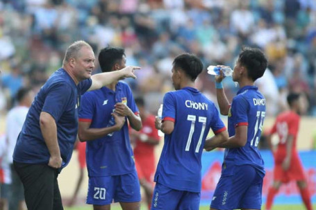 Họp báo U23 Lào - U23 Singapore: Thầy ngoại ví Lào với Man City, giận dữ trọng tài (SEA Games 31)
