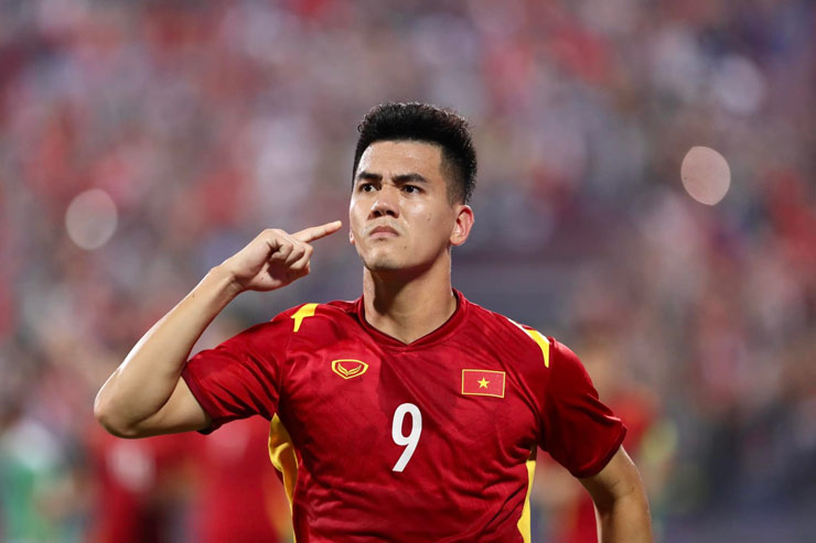 Tiến Linh ghi bàn mở tỷ số quan trọng cho U23 Việt Nam vào lưới U23 Indonesia ở phút 54