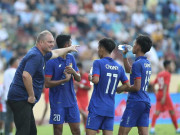 Bóng đá - Họp báo U23 Lào - U23 Singapore: Thầy ngoại ví Lào với Man City, giận dữ trọng tài (SEA Games 31)