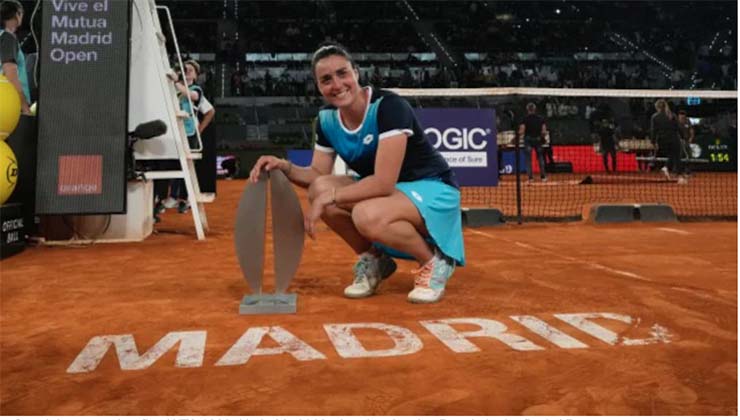 Ons Jabeur làm nên lịch sử với chức vô địch ở Madrid Open