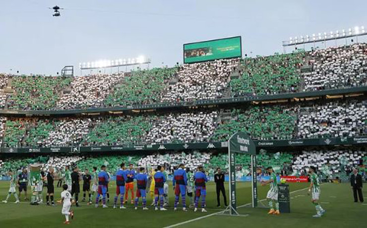 Trực tiếp bóng đá Betis - Barcelona: Vỡ òa niềm vui (Vòng 35 La Liga) (Hết giờ) - 1