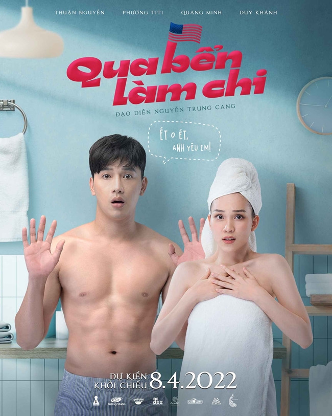 Cảnh quay nóng bỏng của cặp đôi được nhà sản xuất chọn làm poster tuyên truyền cho phim gây sự tò mò với khán giả.
