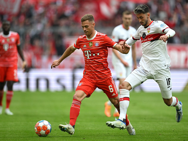 Video bóng đá Bayern Munich - Stuttgart: Rượt đuổi 4 bàn, thẻ đỏ cuối trận (Vòng 33 Bundesliga)