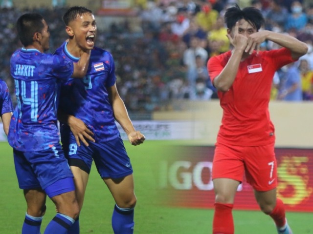 Trực tiếp bóng đá U23 Thái Lan - U23 Singapore: Đứng dậy sau cú sốc (SEA Games 31)