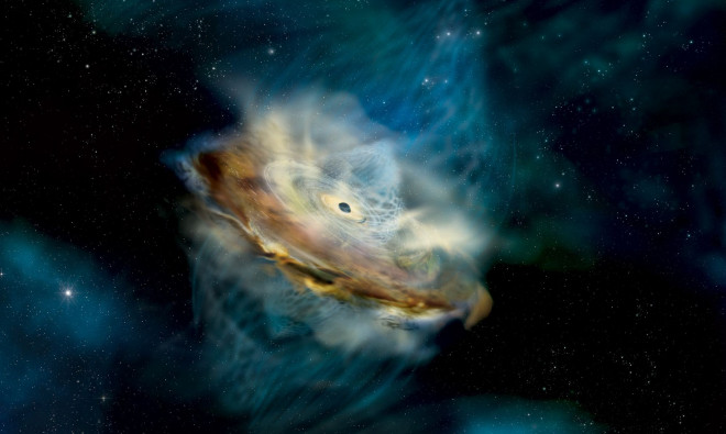 Lỗ đen quái vật - Ảnh: UNIVERSE TODAY